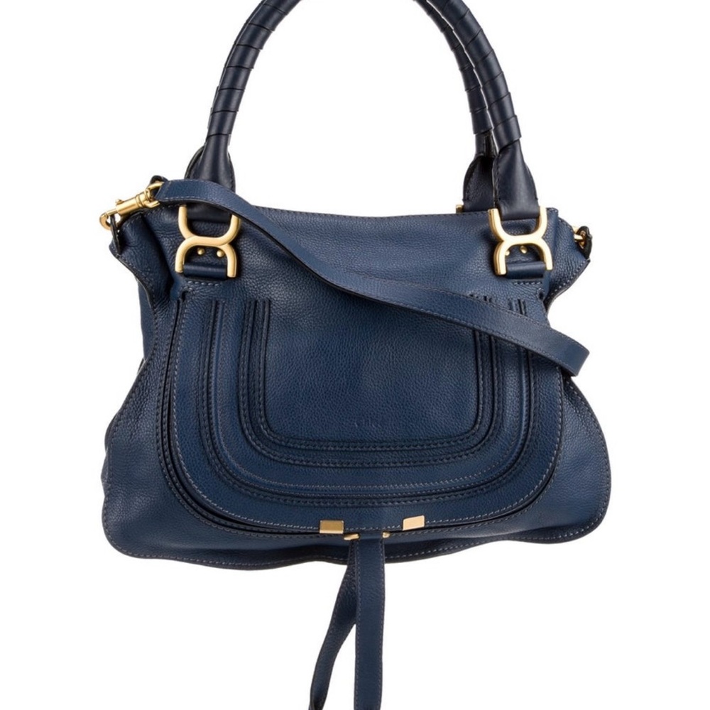 ✨CHLOE Leather Shoulder Bag Medium excellent condition!